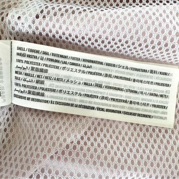 Hollister windbreaker jacket, dolman sleeves, oversized fit, high-low hem - Picture 14 of 15